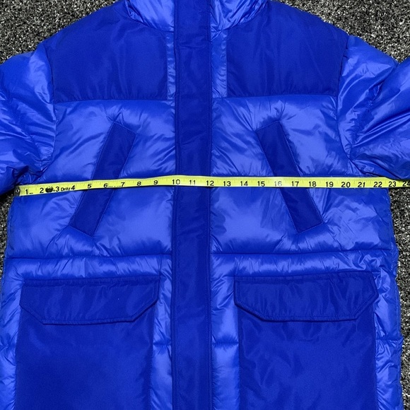 Hudson Blue Puffer Coat Sz M - Picture 13 of 15
